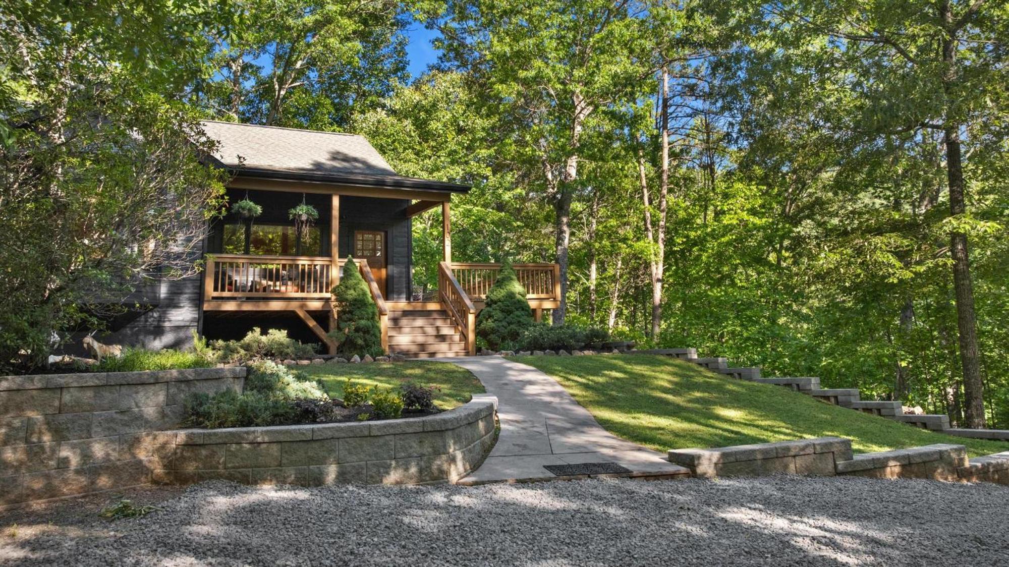 Serene Mountain And Sunset Views 3Bd Cabin Franklin Exterior foto